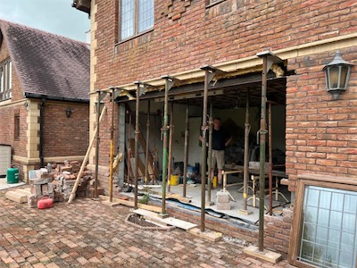 Removong rear wall
