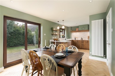 Modern kitchen in Llantwit Major